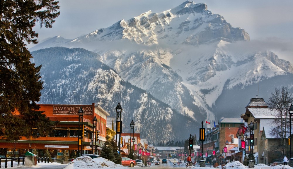 Banff in Canada.